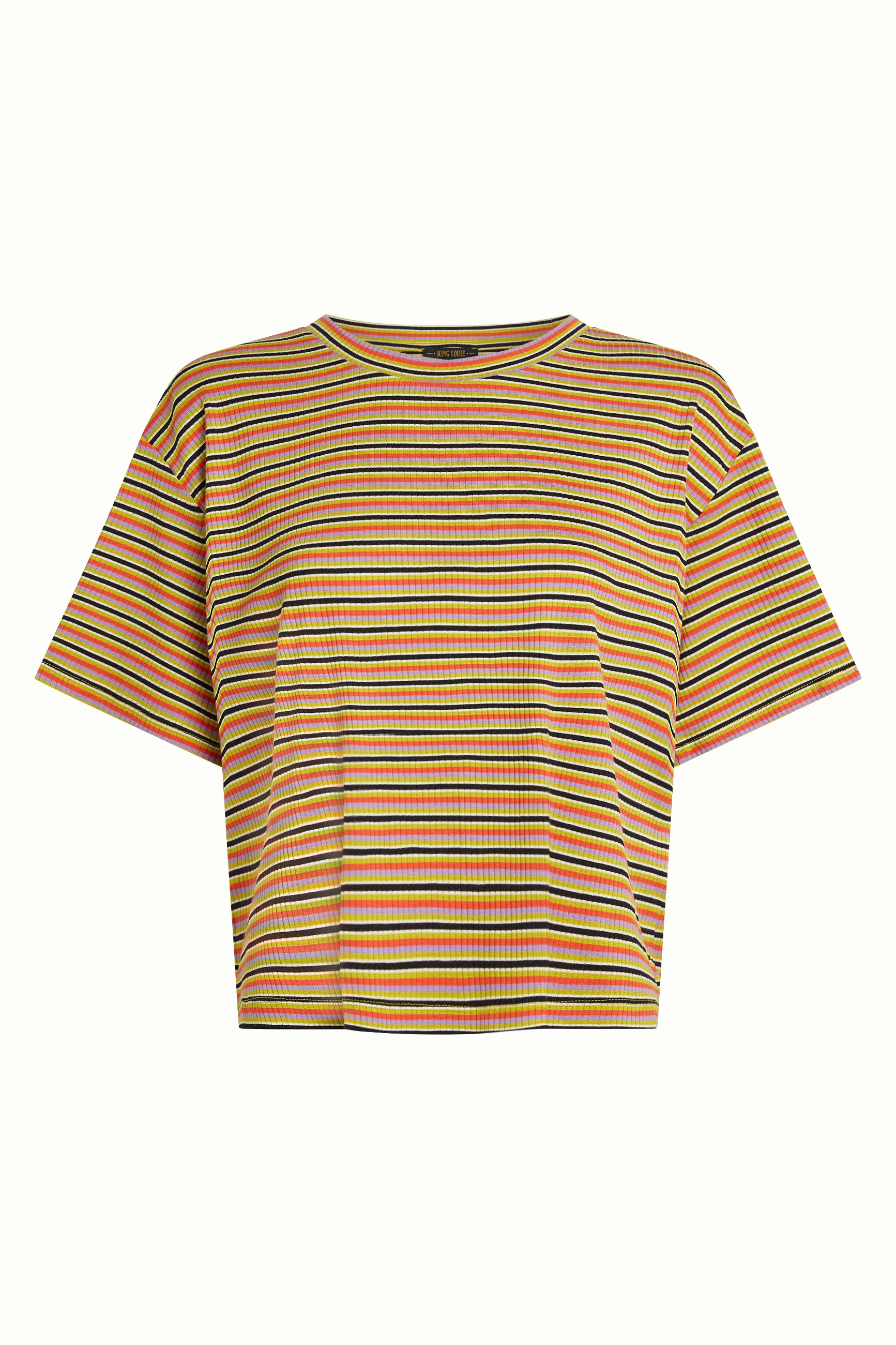 Boxy Tee Mistral Stripe - Image 4