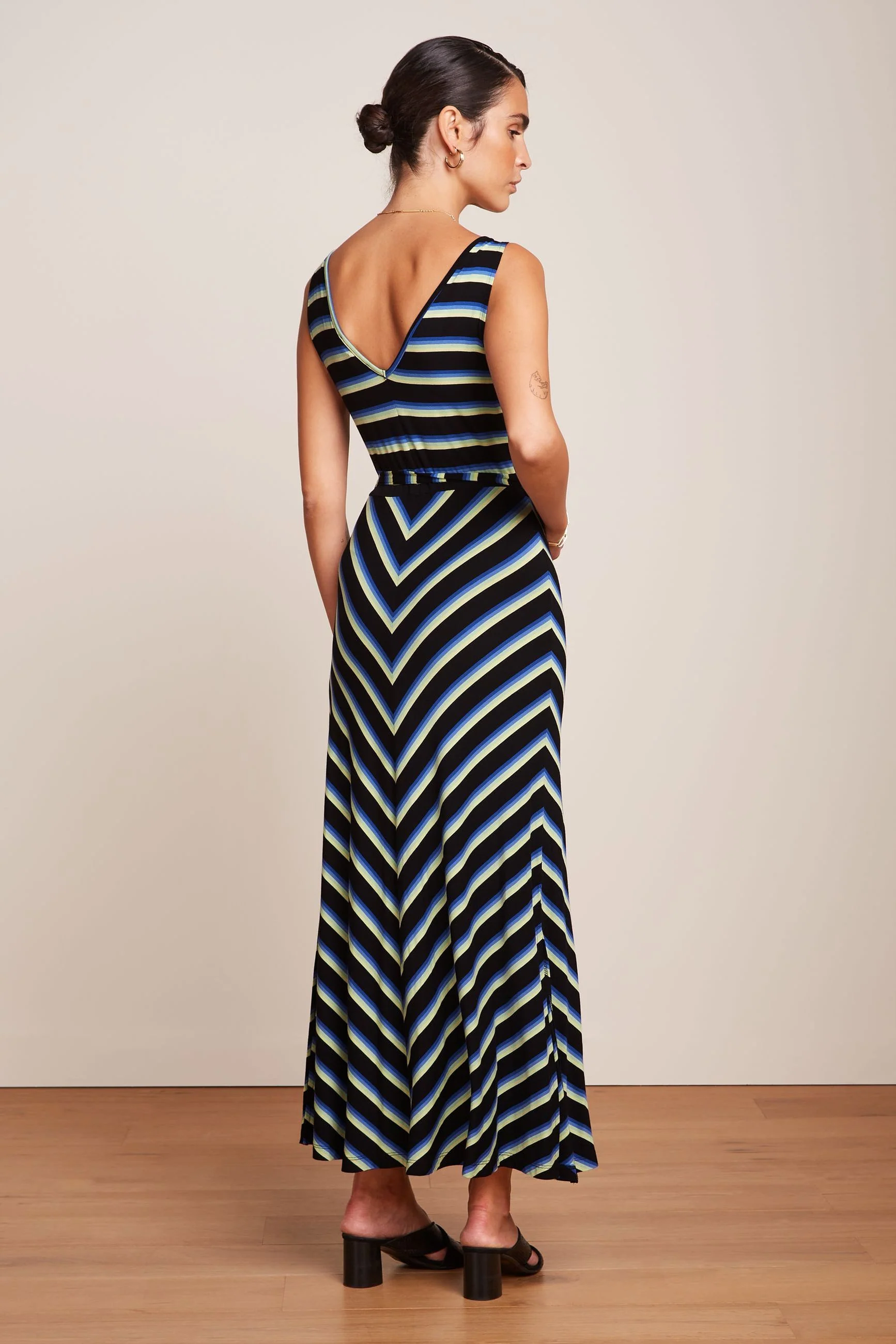 Hazel Dress Embla Stripe - Image 3