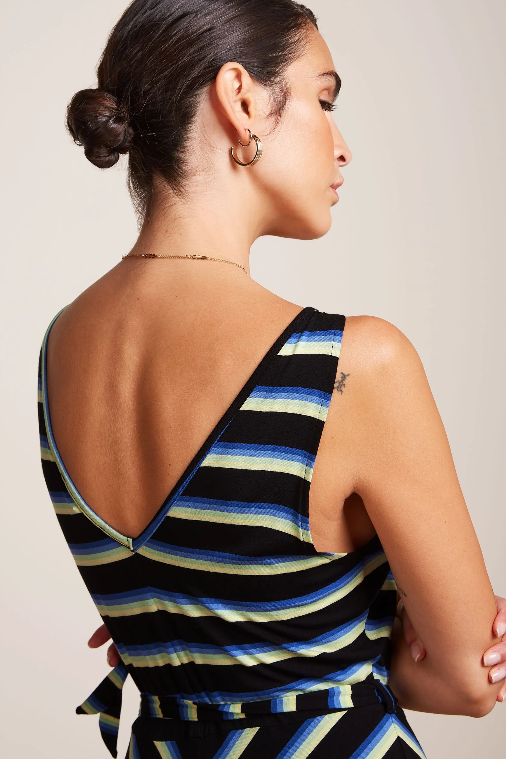 Hazel Dress Embla Stripe - Image 4