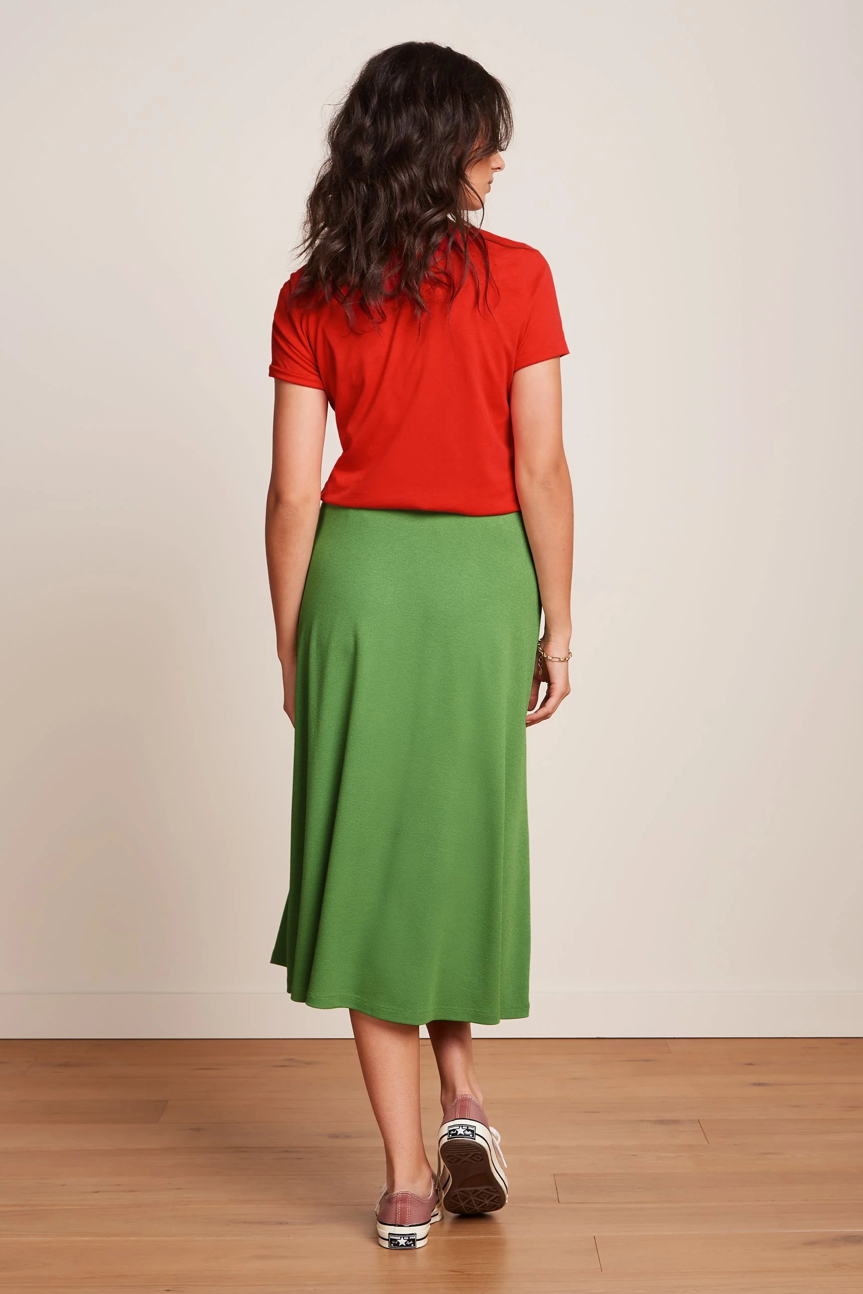 Juno Midi Skirt Milano Crepe - Image 3