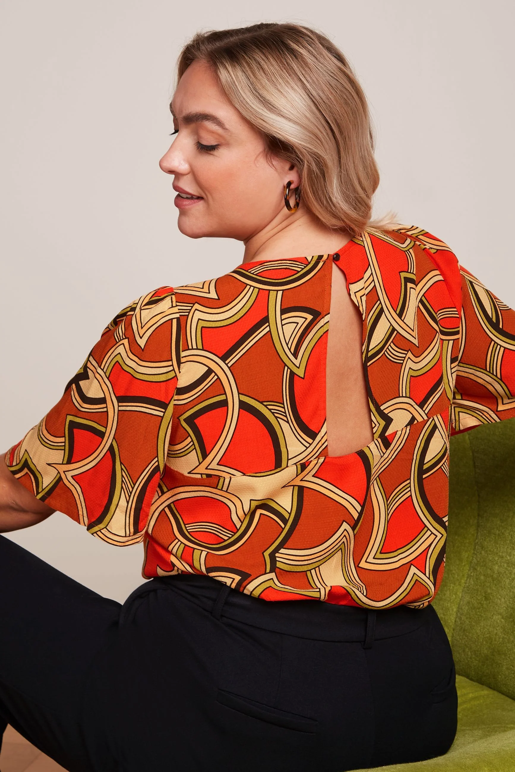 Lizzy Top Mellow Dobby - Image 3