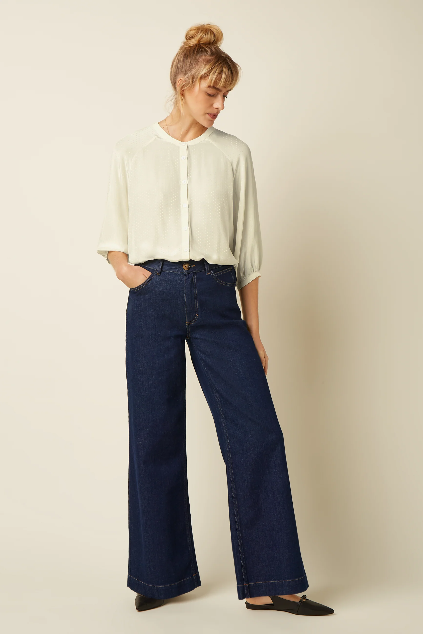 Paige Pants Onyx Denim - Image 3