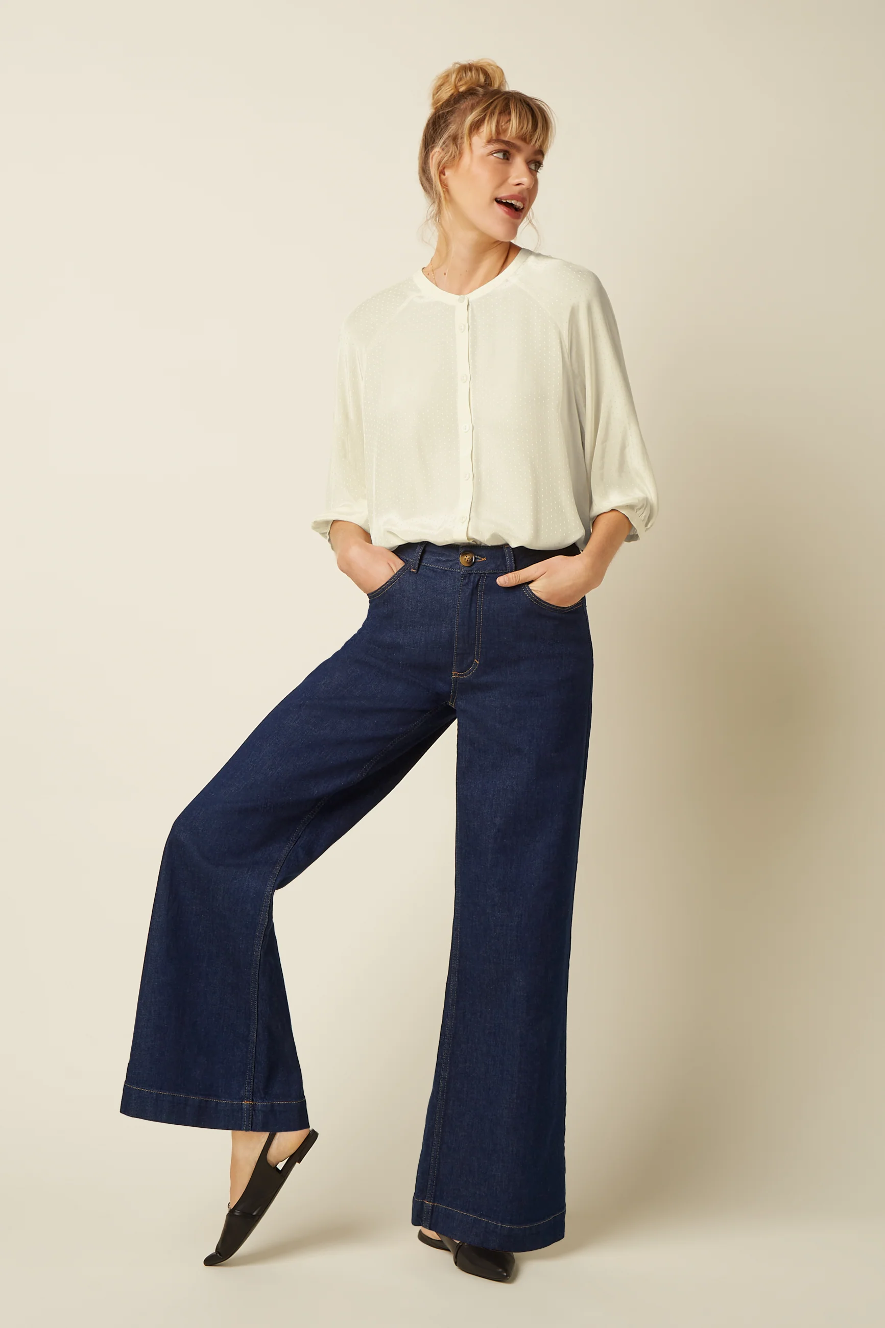 Paige Pants Onyx Denim - Image 5
